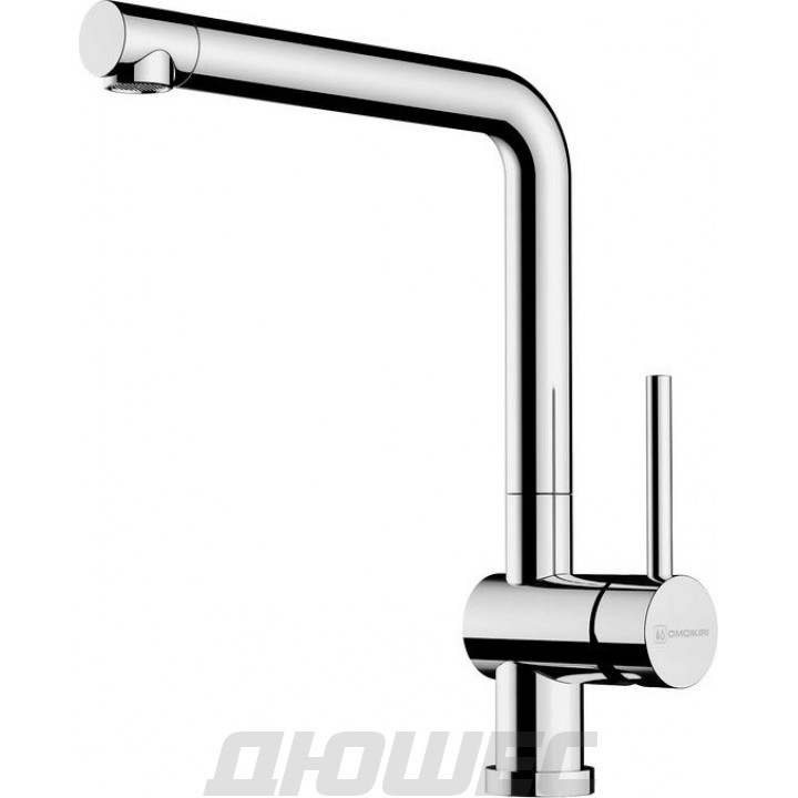 Смеситель Omoikiri Akashi OAK-CR-35 для кухонной мойки хром