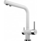Смеситель Omoikiri Nagano WH 4994054 для кухонной мойки белый