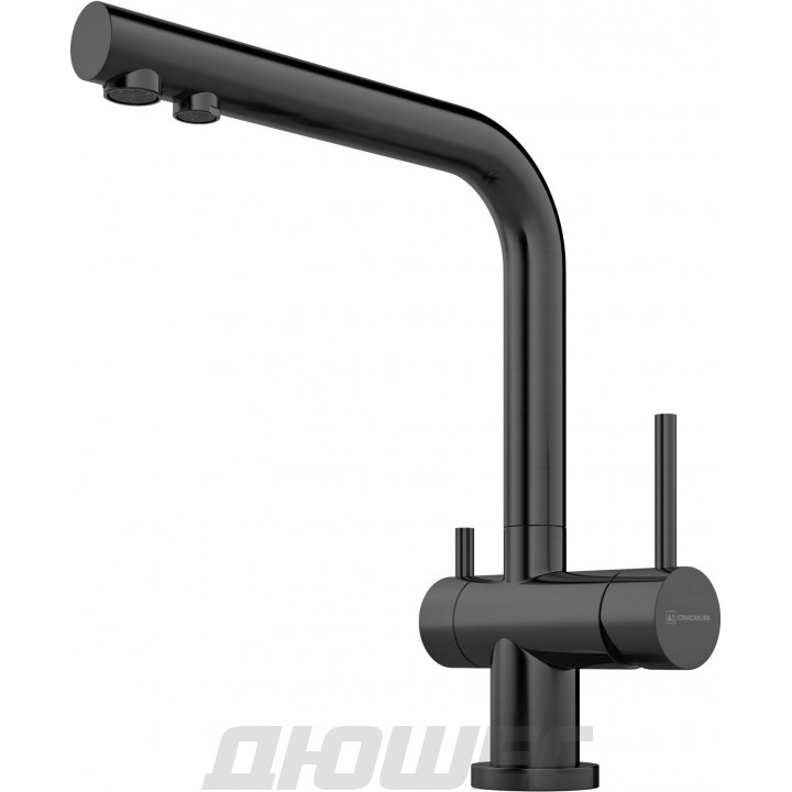 Смеситель Omoikiri Nagano GB 4994284 для кухонной мойки черный