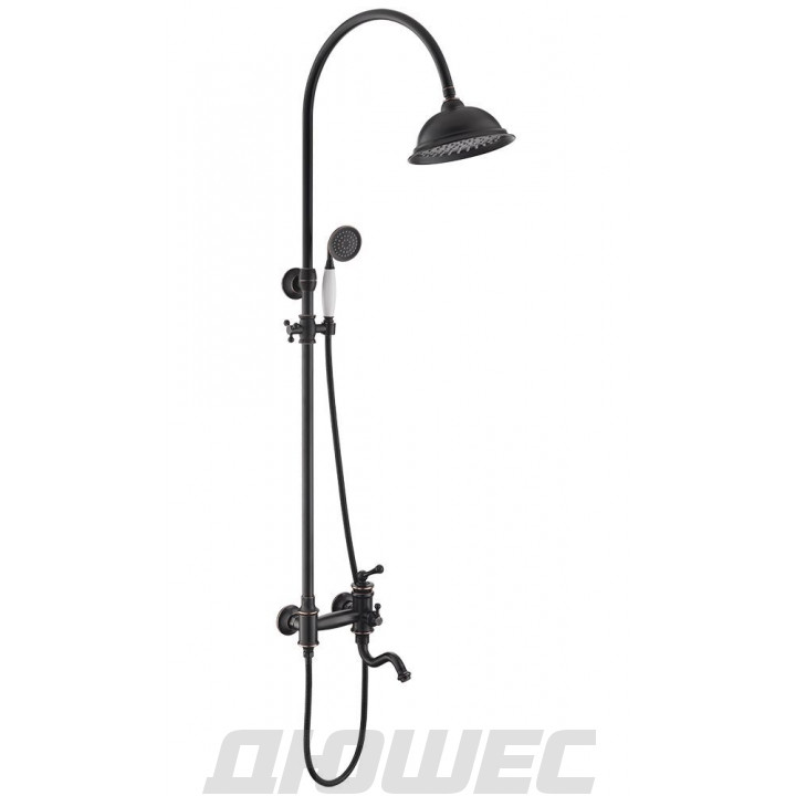 Душевая стойка Timo Adelia SX-6010/04 черный антик